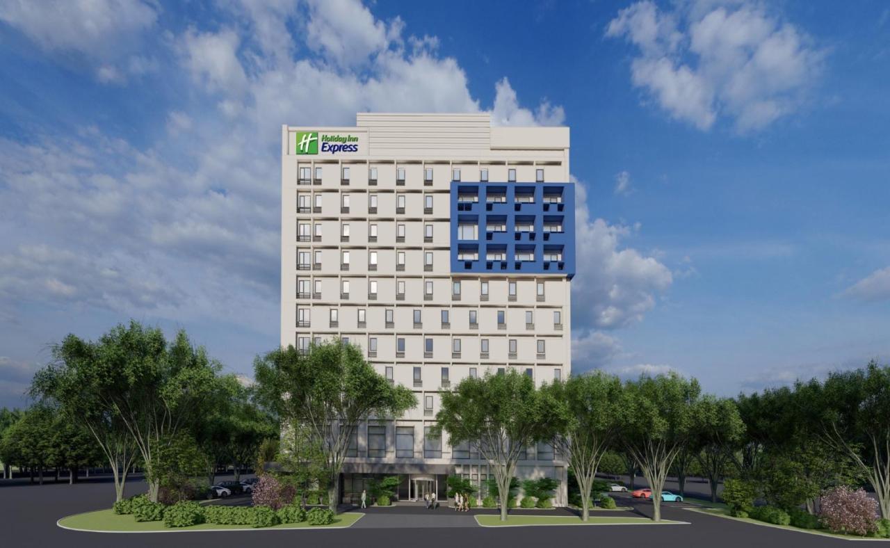 Holiday Inn Express Shanghai Pudong Airport By Ihg Luaran gambar